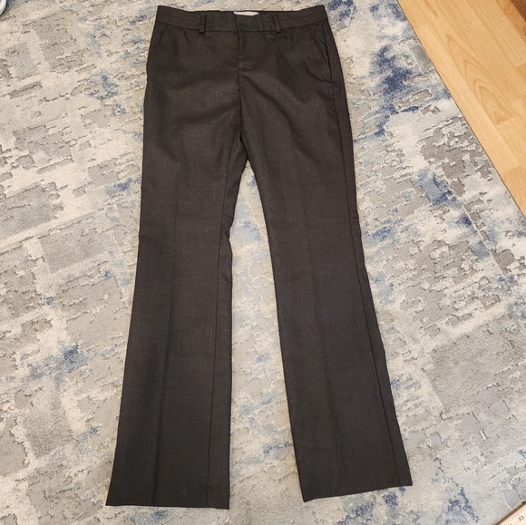 NWT Banana Republic Brown Wool Blend Martin Fit Dress Pant Trouser Womens Size 4 - Picture 7 of 14